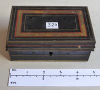 Old Metal Trinket Box