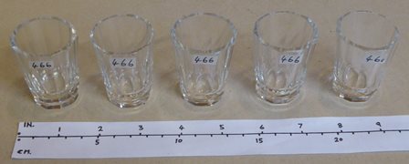 Five Shot Glasses