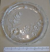 Large Vintage Glass Serving Dish
