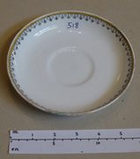 Crown Staffordshire China Saucer