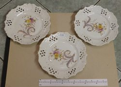 Three Serving or Ornamental Wall/Shelf Display Dishes