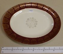 Vintage Large Oval Serving Plate
