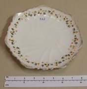 Balmoral China 7-sided Floral Patterned Side Plate