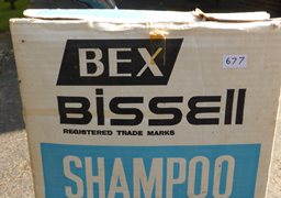 Vintage Bissel Shampoo Master for cleaning carpets
