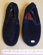 Unused but Unboxed Pair of 'Dunlop' Men's Navy Slippers