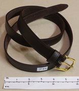 Unused Brown Leather Belt