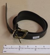 Unused Black Leather Belt