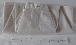 Ladies White Cotton Skirt