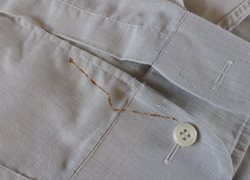 Unused 'RH & S Rogers' Mens Cream Shirt