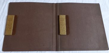Several Vintage Document Binders