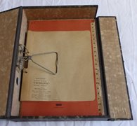 Vintage Document Box With Index Sheets Included