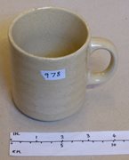 Beige China Mug