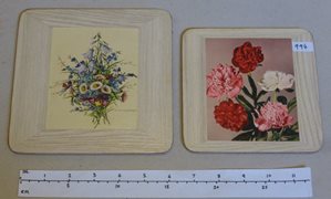 Six Vintage Place Mats