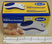 'Scholl' Wet/Dry Palm Grip Massager