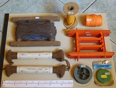 Collection of Vintage Used and Unused Fishing Items