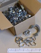 Box of Metal U-clips