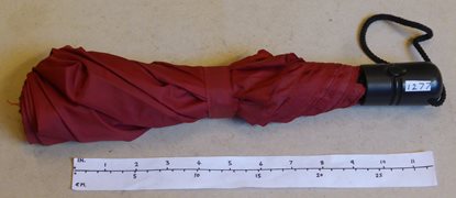 Unused Medium Size Red Umbrella