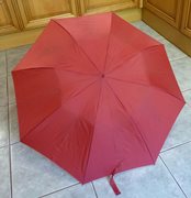 Unused Medium Size Red Umbrella
