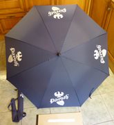 Unused Very Large Pieroth Golfing Umbrella with Carrybag