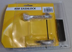 Unused Rim Sashlock with Brass Finish