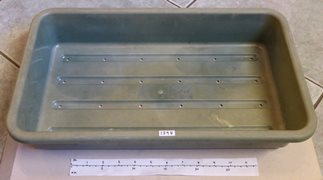 Large Green Gravel/Seed Garden Tray