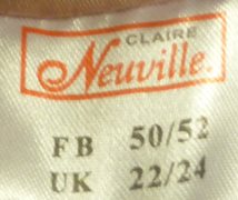 Unused 'Clair Neuville' Sleeveless Jacket