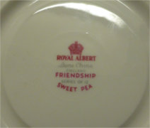 Royal Albert 'Sweet Pea' Bone China Tea Service