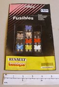 Unused Pack of 'Fusibles' Fuses for Renault Cars, Type 77-01-406-475