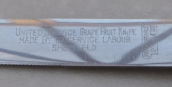 United Services Grape Fruit Knife