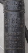 Vintage 'Sphinx' Foot Pump