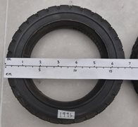 Two Unused Small Solid Rubber Tyres