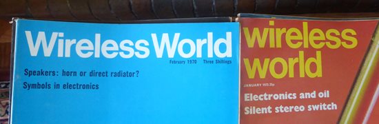 Large Collection of Vintage and Modern Wireless World, Electronics World, and Electronics & Wireless World Magazines
