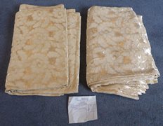 Vintage Pair of Traditional Large Curtains