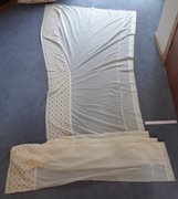 Vintage Lace Pattern Single Long Curtain