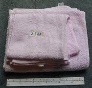 Used Pink Towel Set