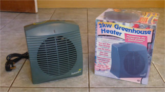 2kW Greenhouse Fan Heater