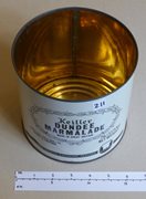 Vintage 'Keiller Dundeed Marmalade' Metal Storage Tin