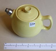 Vintage Yellow China Teapot