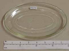 Miscellaneous Oval Glass Lid