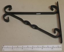 Heavy Iron Hanging Basket Wall Fixture