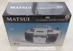 Matsui CD Stereo Radio Cassette Unit