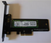 Akasa PCIe Adapter with SM951.